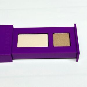 Clinique All About Shadow Duo 04 Ivory Bisque/Bronze Satin .056oz-New